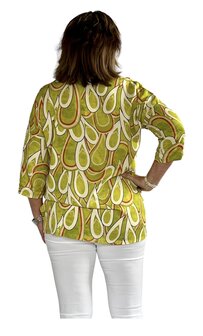 Blouse An (Lime Groen)