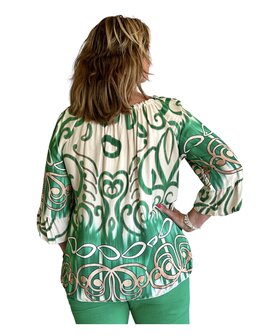 Blouse Italie (Groen)