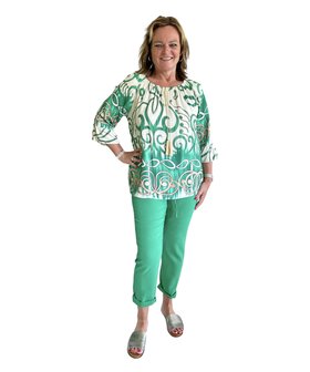 Blouse Italie (Groen)