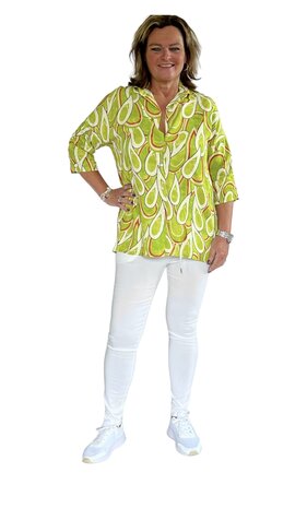 Blouse An (Lime Groen)