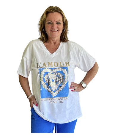 Shirt Amani (Blauw)