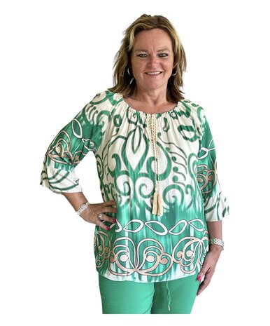 Blouse Italie (Groen)